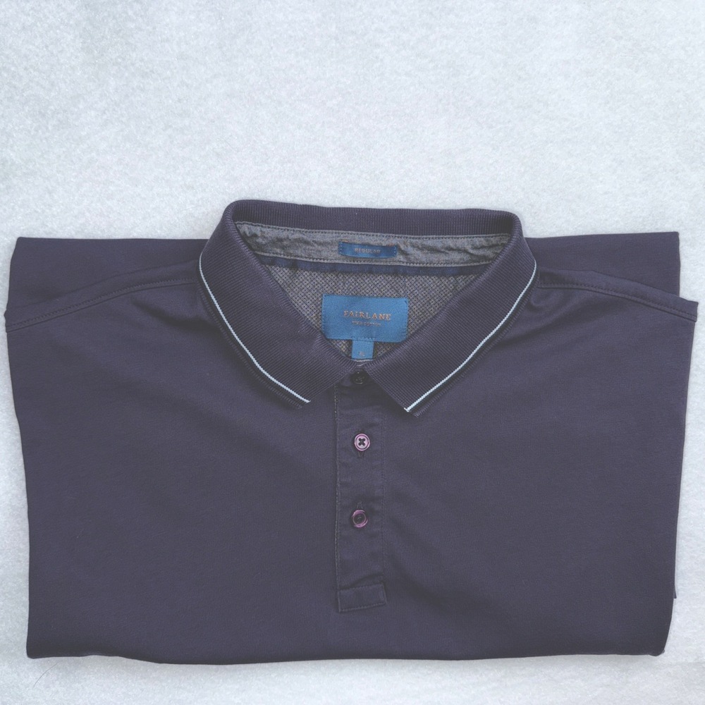 Everlane Polo‎ Shirt Mens XL Blue Cotton Preppy